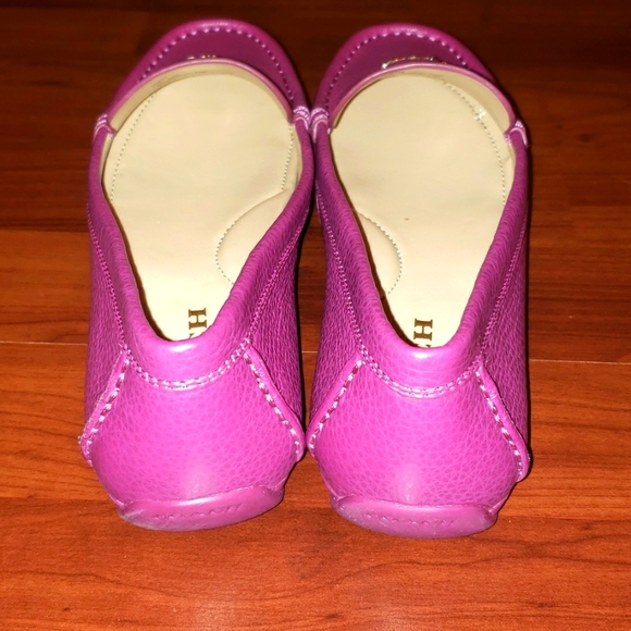 Coach Loafers (The Marley) Fuchsia Pink with Gold Details. Brand New Unworn! - Picture 4 of 6
